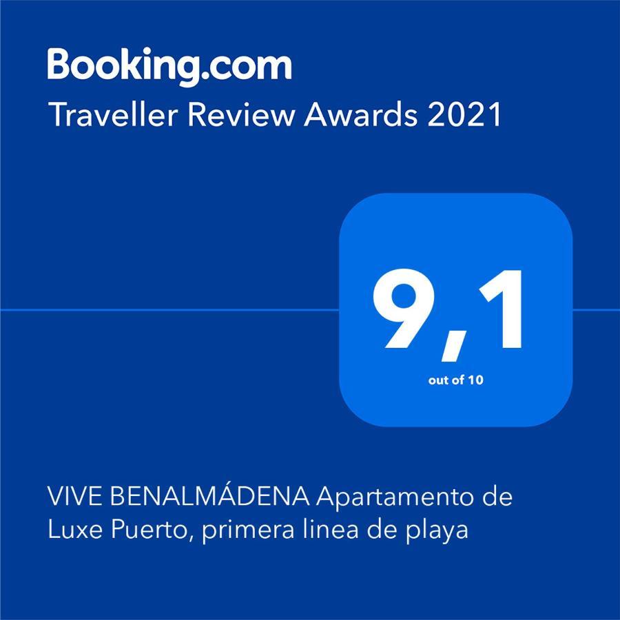 VIVE BENALMÁDENA Apartamento LUXE PUERTO MARINA, Primera Línea de Playa Exterior foto